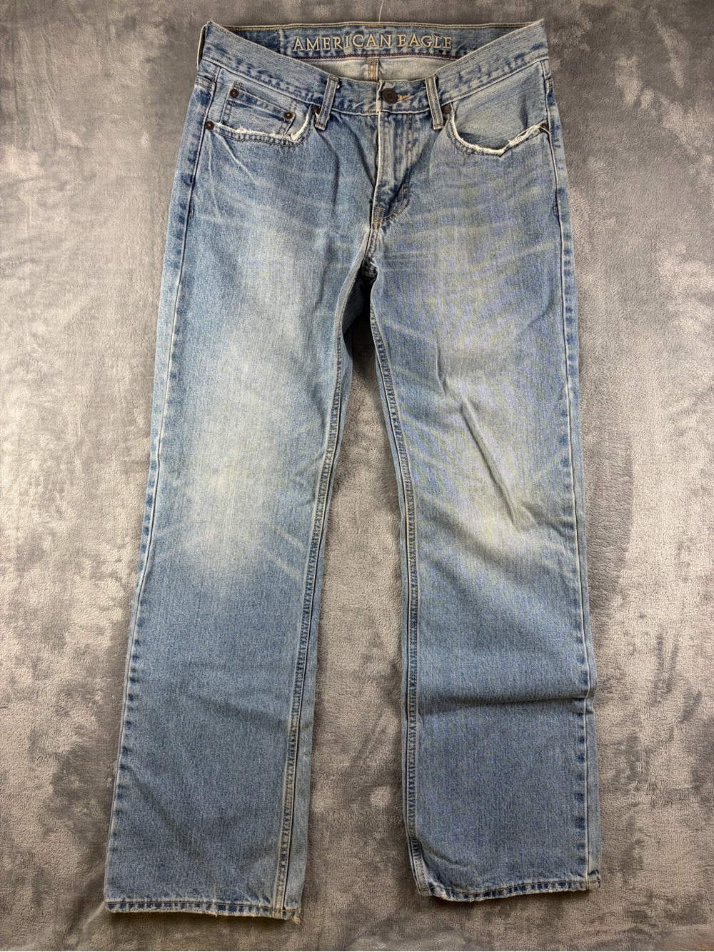 American Eagle Outfitters Men’s Light Wash Bootcut Jeans